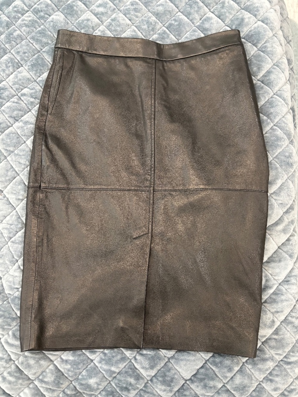 Gorgeous Joie Butter Soft Lamb Leather Skirt Size 4